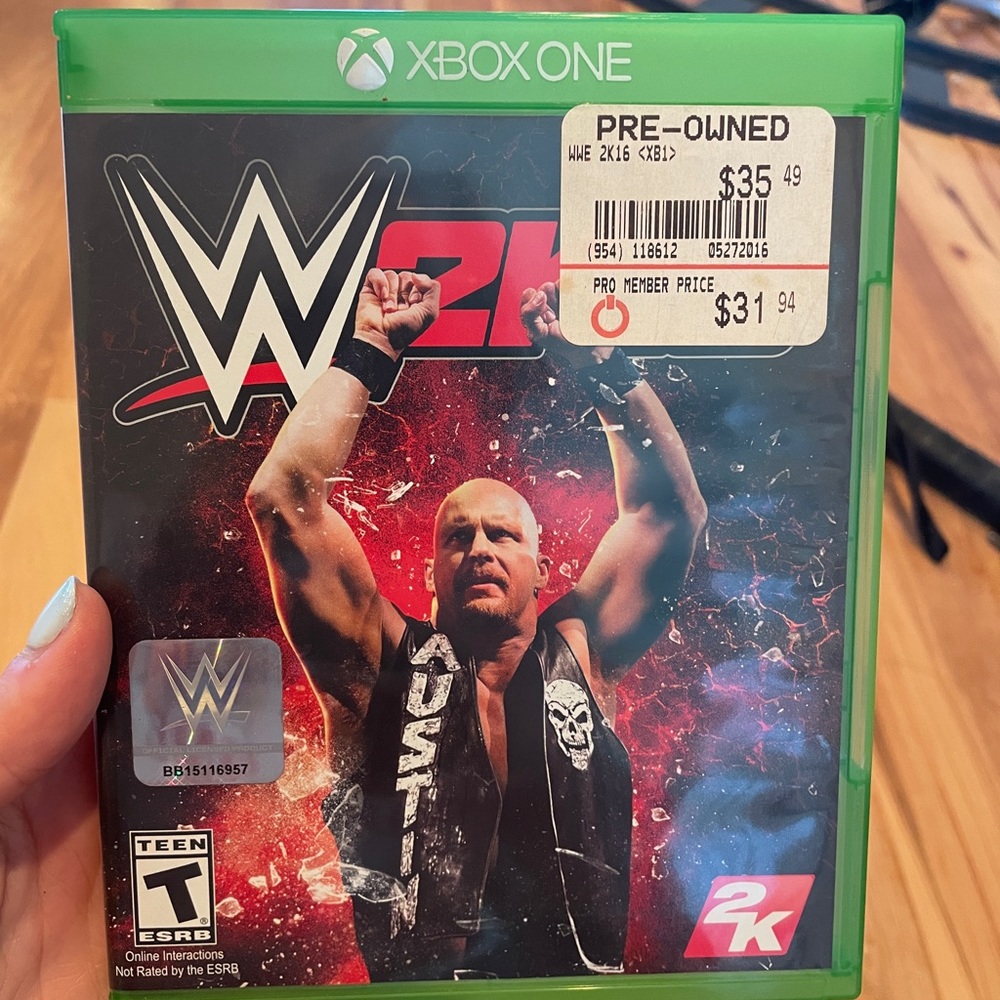 WWE W2K16 (Xbox one)